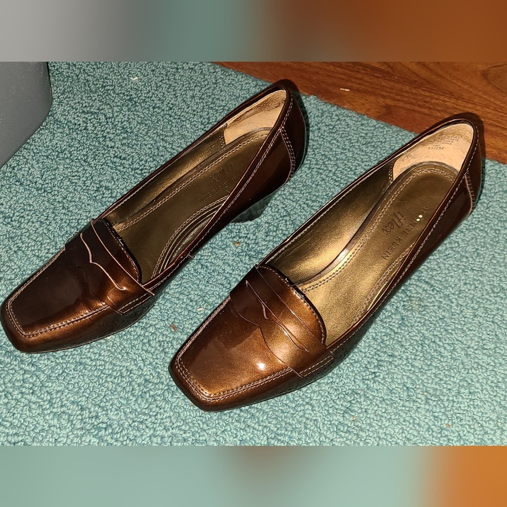 Anne Klein Santiago Wedge Loafer‎ 7.5 - Picture 4 of 10